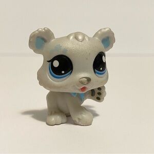 4/$20 Littlest Pet Shop LPS Polar Bear Cub 111 Animal Hasbro Figure 🛑